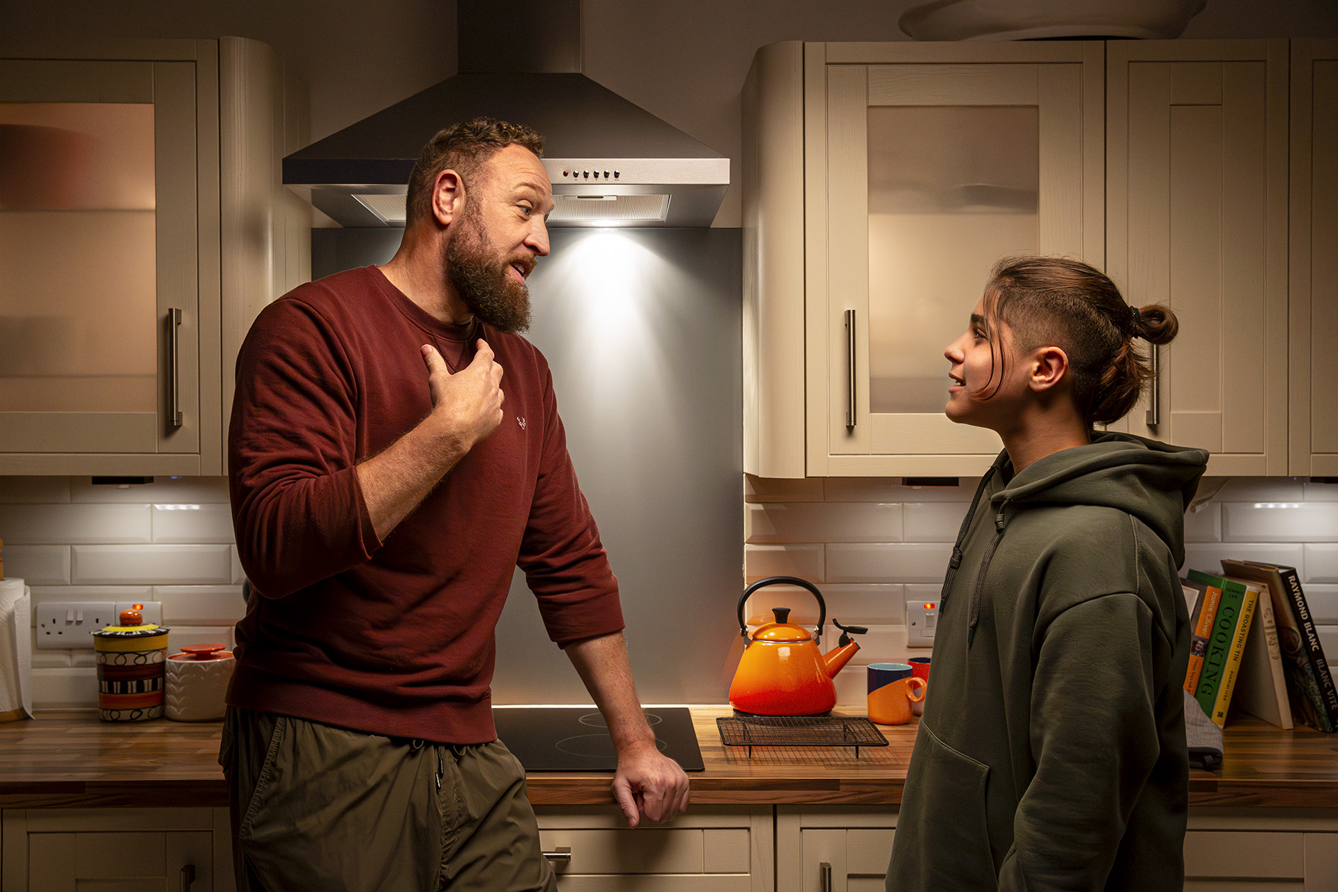 foster carer with young person